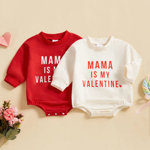 Mama is My Valentine Onesie