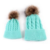 Matching Mom & Baby Pompom Hat