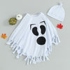 Knotted Ghost Cape & Hat Costume
