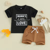 Mama's Little Love T-shirt & Shorts