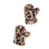 Plush Leopard Hat & Gloves