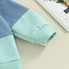 Patch Color Pocket Hoodie & Pants