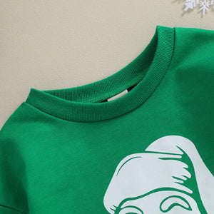 Green Santa Claus Onesie