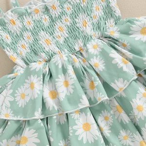 Layered Daisy Summer Dress