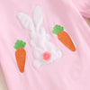 Bunny Carrots Ruffled Romper