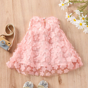 Flower Petal Bow Dress