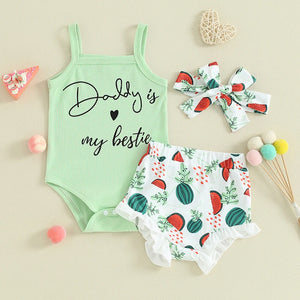 Daddy is My Bestie Summer Outfit