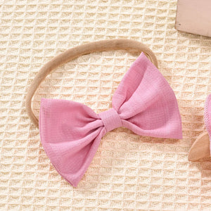Pink Flowers Romper Dress & Headband