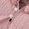 Knitted Fur Hooded Set