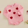 Fuzzy Hearts Onesie