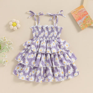 Layered Daisy Summer Dress