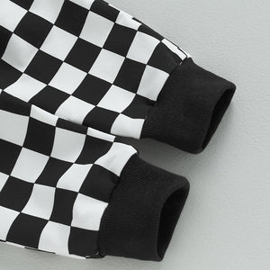 Plaid Checkered Top & Pants
