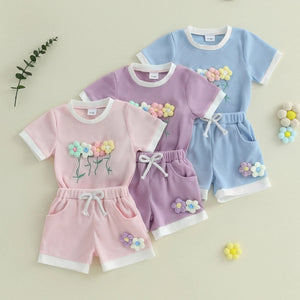 Flower Patch Shirt & Shorts