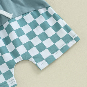 Checkered Sheldan Shirt & Shorts