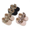 Leopard Bow Shoes