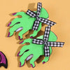 2 Pack Witch Hand Halloween Clips