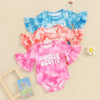 Auntie's Bestie Tie Dye Heart Onesie