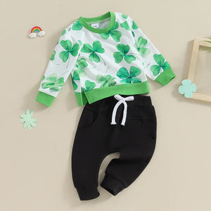 St. Patrick's Day Clover Outfit