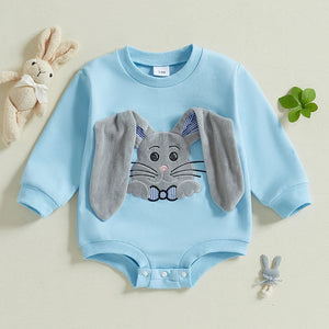 Floppy Bunny Ear Easter Onesie