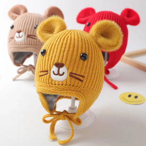 Knitted Mouse Hat