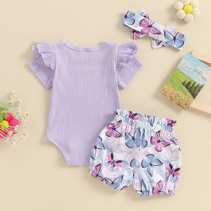 Purple Attitude Butterfly Outfit
