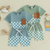 Checkered Sheldan Shirt & Shorts