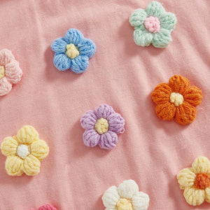 Crochet Flowers Onesie
