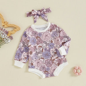 Fae Flower Onesie & Bow