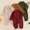 Solid Smith Corduroy Romper