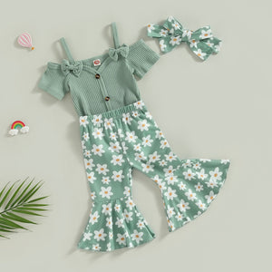 Flower Babe 3 Piece Outfit