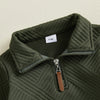 Sedrick Solid Zipper Outfit