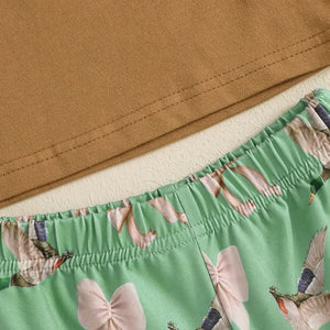 Ruffled Ducks & Bows Outfit