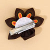 2 Pack Fall Turkey Hair Clips