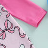 Summer Pink Long Sleeve Swimsuit & Hat