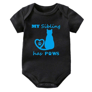 My Sibling Has Paws Cat Onesie
