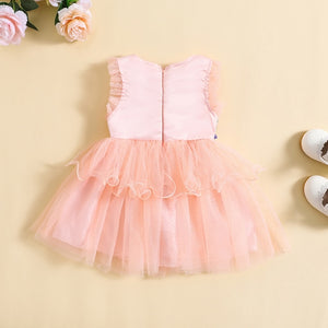 Pink Flower Deidra Dress