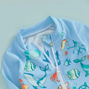 Ocean Waters Swimsuit & Hat