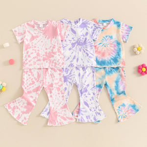 Tola Tie Dye T-shirt & Flare Pants