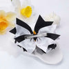 Sunflower Cow Bow Hair Clip