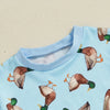 Baby Blue Duck Onesie