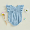 Flower Ruffle Onesie