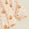 Polka Dot Pumpkin Onesie