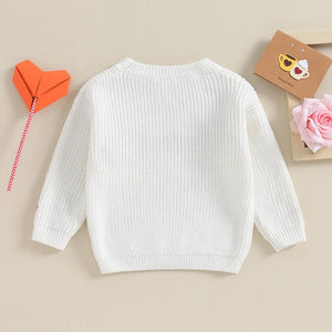 Knitted Valentine's Day Sweater