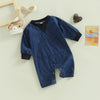 Denim David Pocket Romper