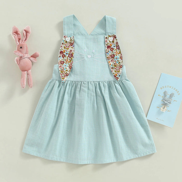 Floral Bunny Ear Easter Dress