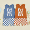Fly Little Guy Checkered Outfit