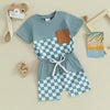 Checkered Sheldan Shirt & Shorts