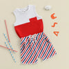 Patriotic Pocket Tank & Shorts