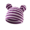 Striped Ear Beanie Hat