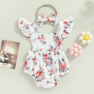Matching Brother Sister Floral Romper or Outfit